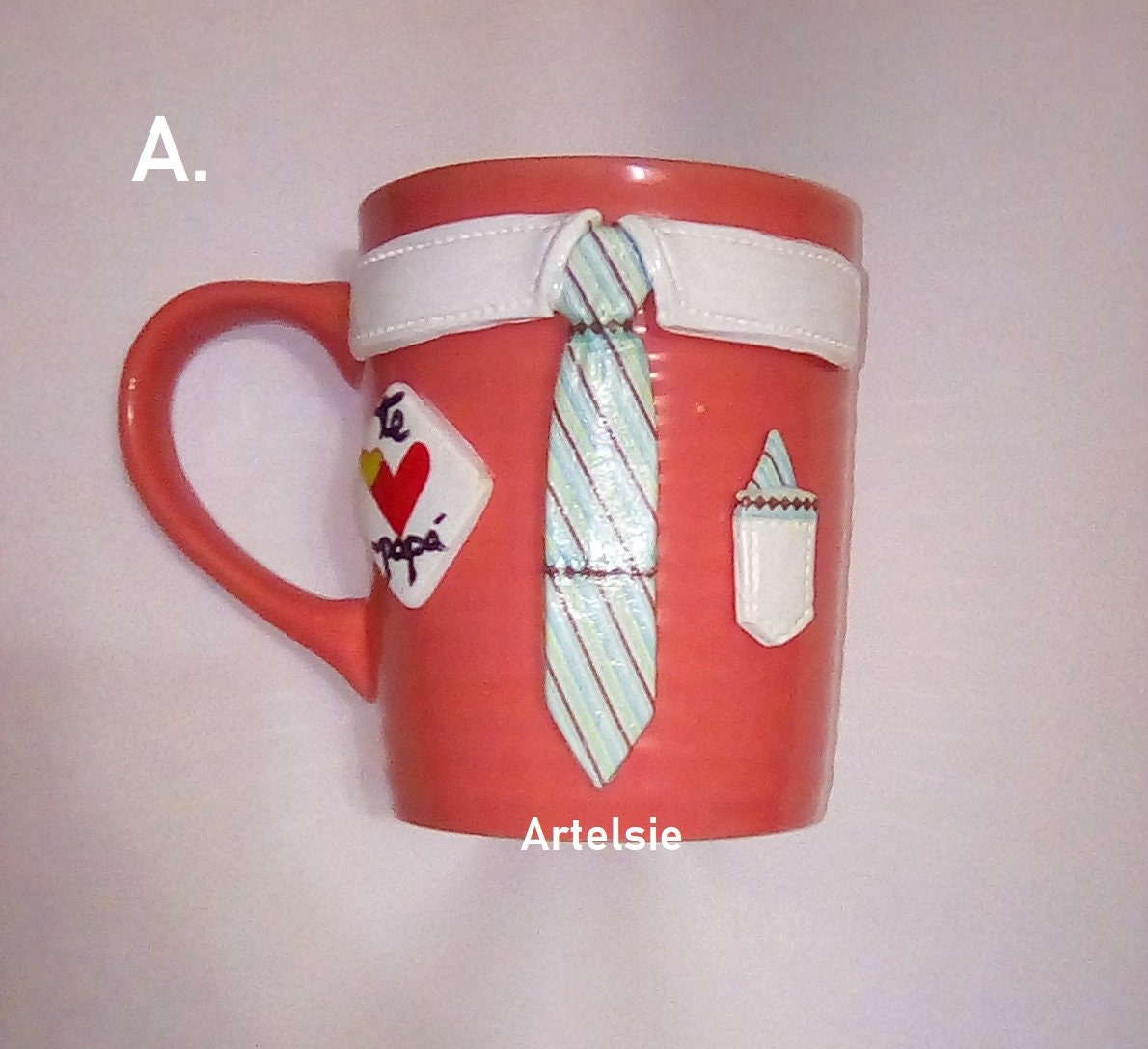 Tazas con diseños en porcelana fría… una opción para regalar en