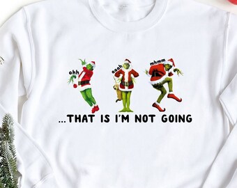 Resting Grinch Face Sweater - Etsy 
