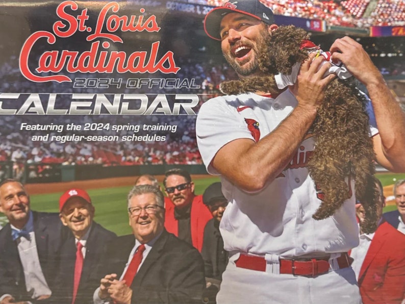 St. Louis Cardinals 2024 Official Calendar Etsy