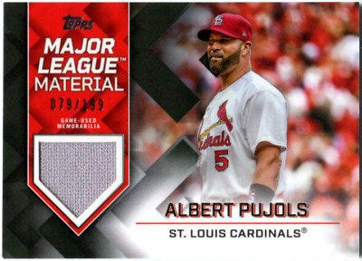 Albert Pujols 2009 St. Louis Cardinals Men's Home White Jersey w/ All Star  Patch