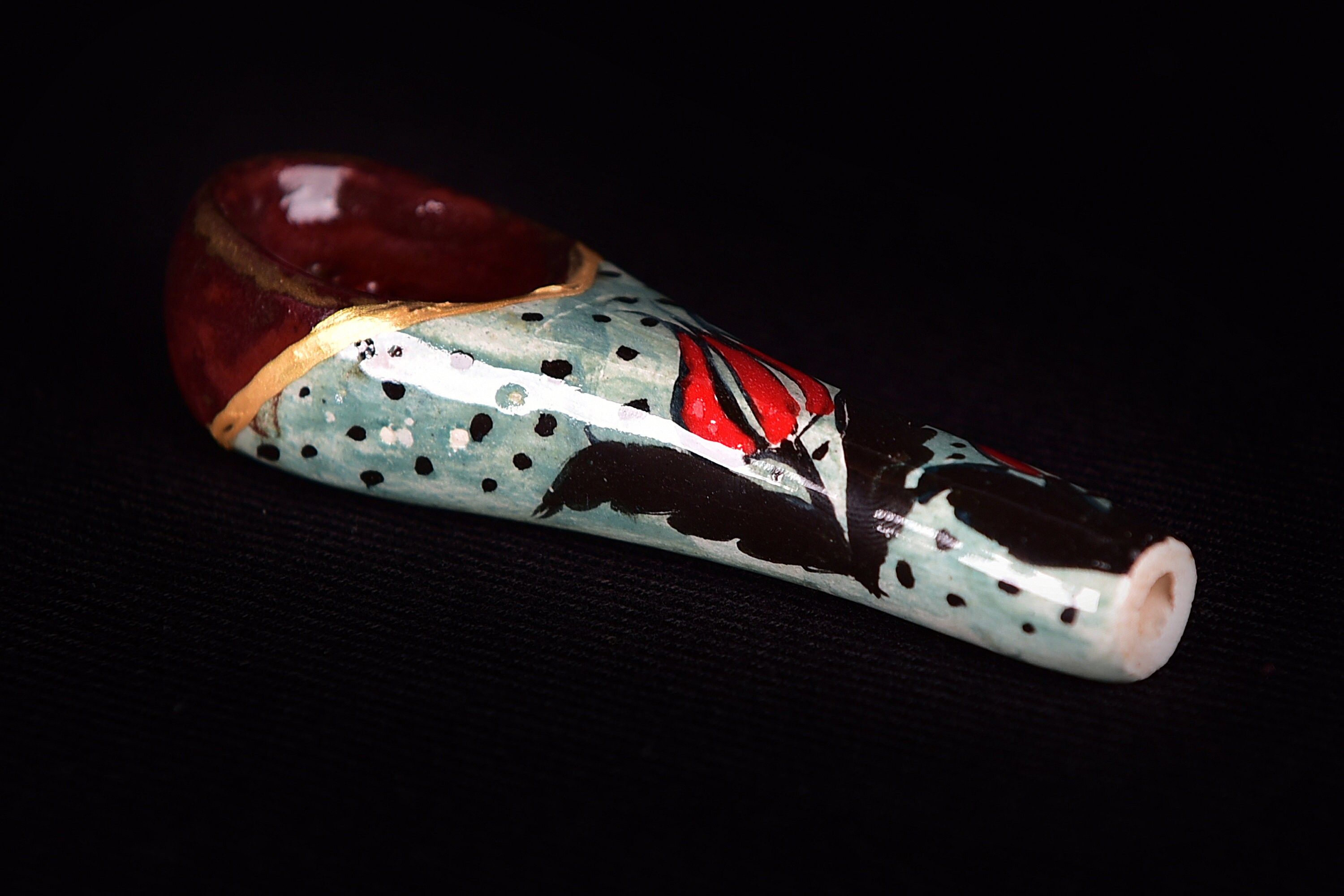 Handmade Ceramic Pipe Ceramic Smoking Device Etsy