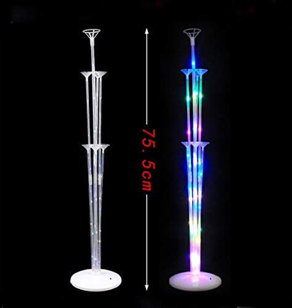 Light up Balloon Stand Kit New Led 3 Mode Flashing Balloon Etsy