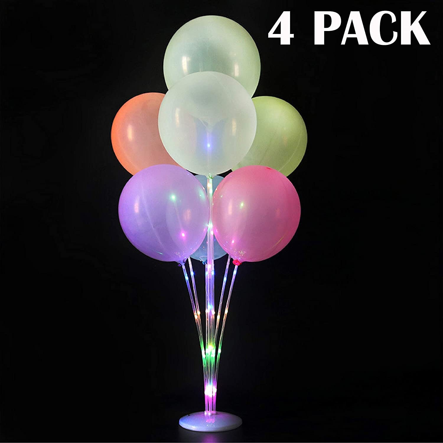 Light Up Balloon Stand Kit Largest Available New Led 3 Mode Etsy