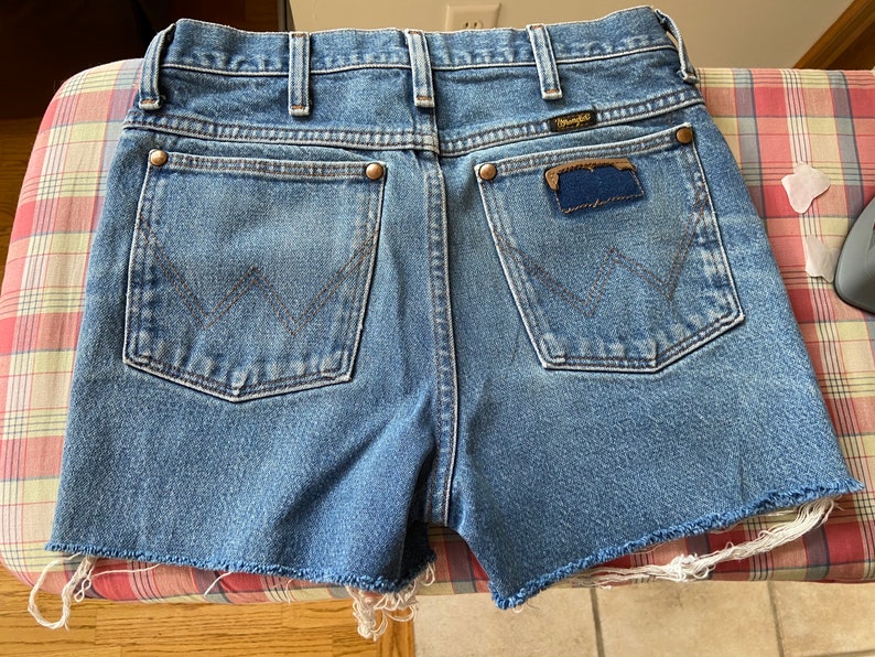 Butterfly embroidered wranglers