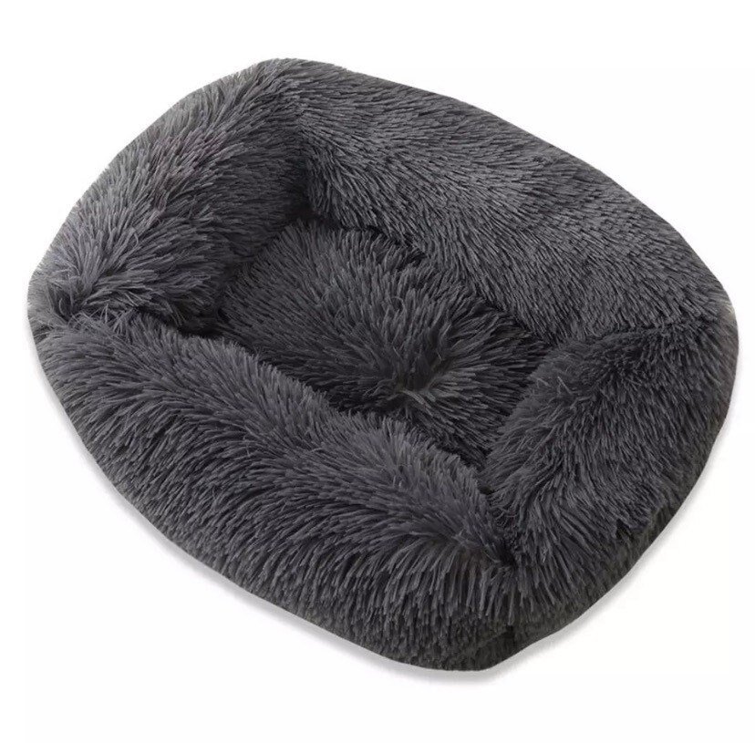 Soft Plush Fur Dog Puppy Bed / Fluffy Comfy Cosy Warm Pet Bed Etsy
