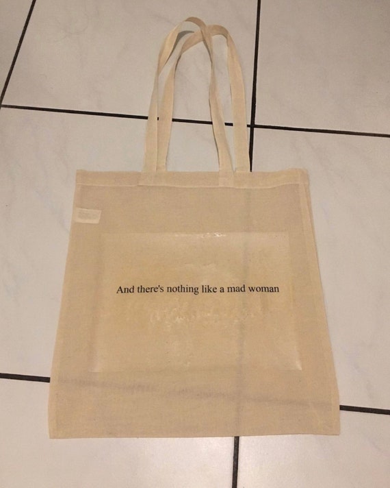 Mad Woman Lyrics Taylor Swift Folklore | Tote Bag