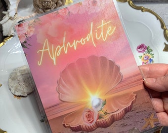 Goddess Aphrodite Meditation Card