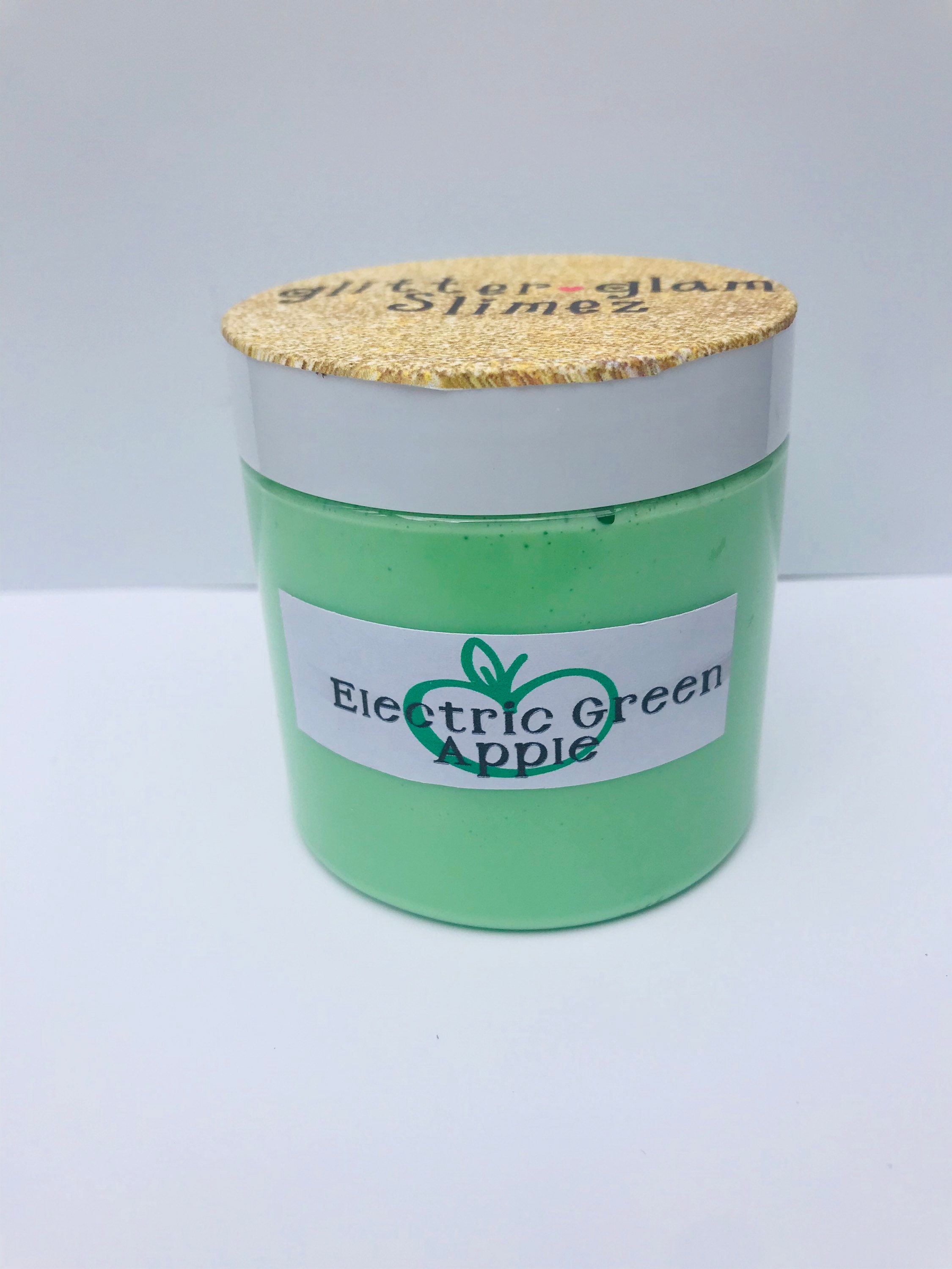 Electric green apple slime Etsy