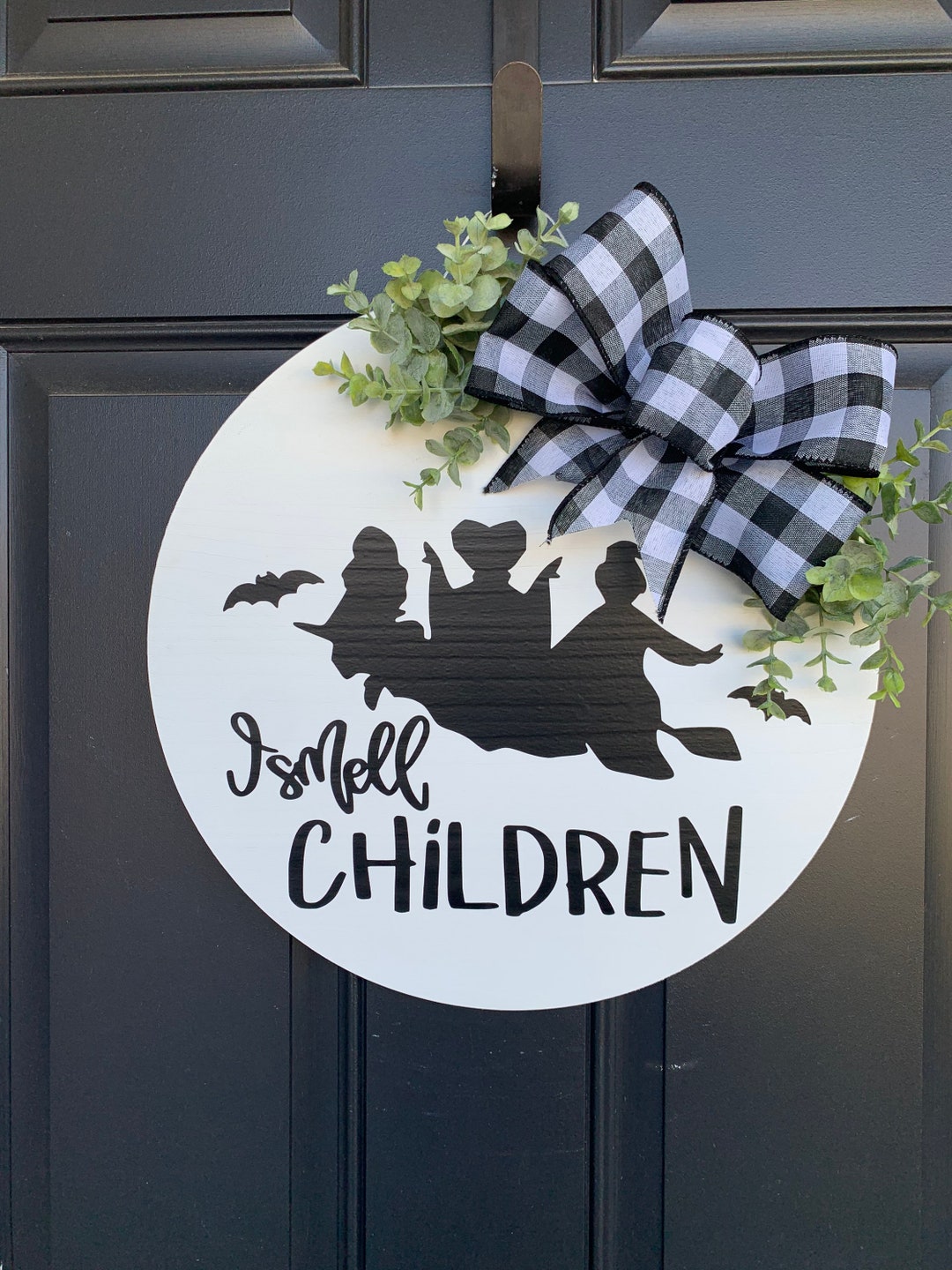I Smell Children Door Hanger | It’s Just a Bunch of Hocus Pocus Door ...