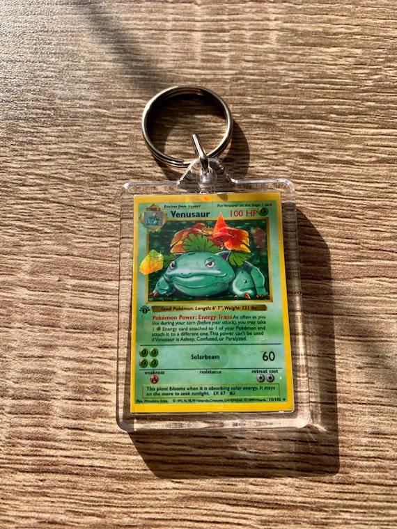 Onix Pokemon Card Style Key Ring / Key Chain Based on Original -  Sweden
