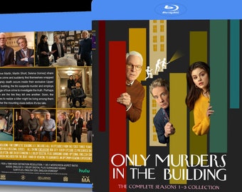 Only Murders in the Building: Seasons 1-3 on Bluray! | HD 1080p | 3-Disc Set | *MOD*