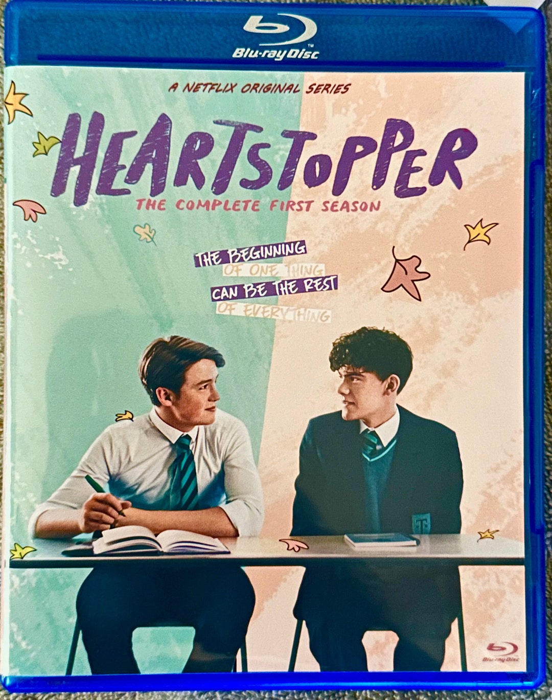 HEARTSTOPPER: Season 1 Bluray made on Demand - Etsy
