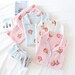 Yummy Peach Printed Long Sleeve Homewear Long Cotton Sleepwear Pajama Set Free Shipping