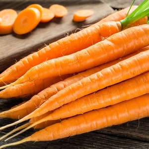 100 Carrot Seeds, Danvers 126 Carrots, Vegetable Seeds, Non -GMO, Heirloom