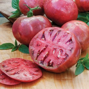 25+ Cherokee Purple Tomato Seeds, Tomato Seeds, Vegetable Seeds, Non-GMO