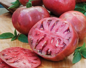 25+ Cherokee Purple Tomato Seeds, Tomato Seeds, Vegetable Seeds, Non-GMO