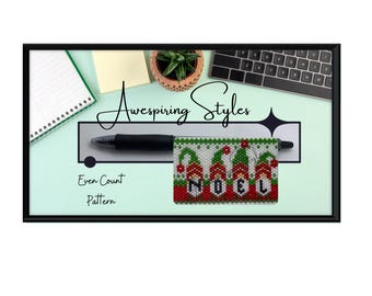 Gnome NOEL  G2 Pen Wrap PDF Pattern