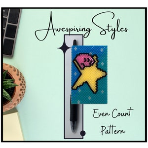Kirby Inspired G2 Pen Wrap PDF Pattern