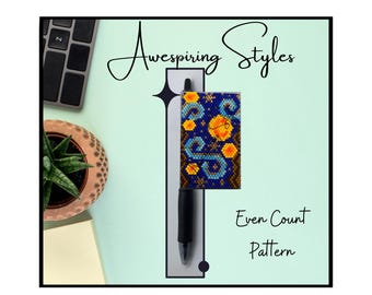 Starry Night G2 Pen Wrap PDF Pattern