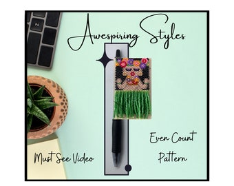 Dancing Hula Girl G2 Pen Wrap PDF Pattern