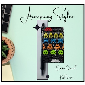 Space Invaders G2 Pen Wrap PDF Pattern
