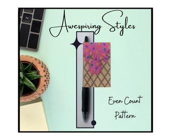 Ice Cream Cone G2 Pen Wrap PDF Pattern