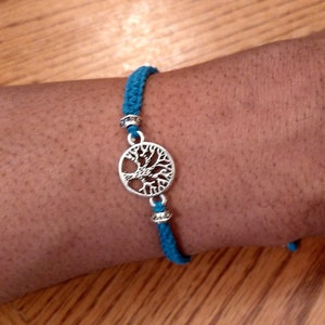 Tree of Life Distance Bracelets|Spiritual Couples Bracelets|Matching Bracelets|Set of Two Matching Bracelets|Partners&#39; Adjustable Bracelets