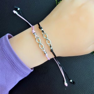 Party/Family Infinity Wish Bracelets/Anklets| Promise/Anniversary/Promotion/ Graduation/ BFF/ Father&#39;s Mother&#39;s Day/Christmas Gift