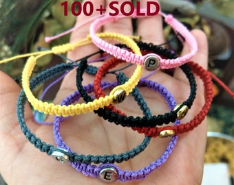 Silver/Gold Initial-Family Bracelets|Kids ID Bracelets|Siblings/Couples/Twins Matching Bracelets|Party, Community, & Unions Initial Bracelet
