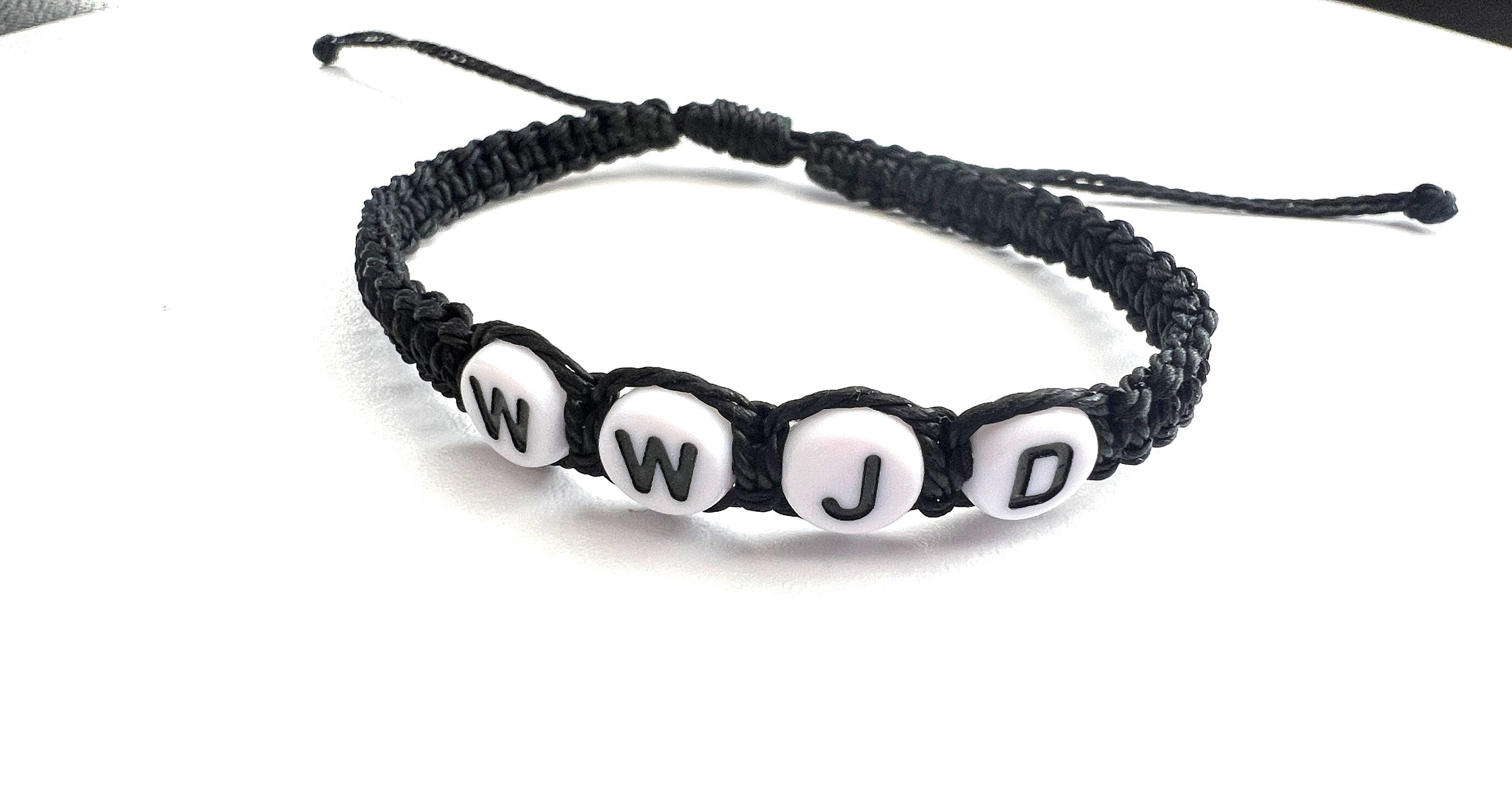 WWJD/HWLF Adjustable Bracelet for Girl/women/men| He Would