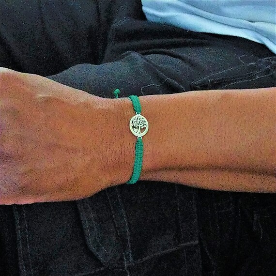 J.Endéar Argento Bracciali Donna, Albero Della vita Braccialetto Argento, Pendenti in Zirconia