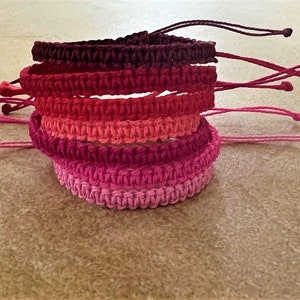 Pulsera de surfista de hilo encerado para hombre o mujer // joyería de  macramé ajustable para él // regalo del día del padre a prueba de agua //  regalo de adolescente -  México