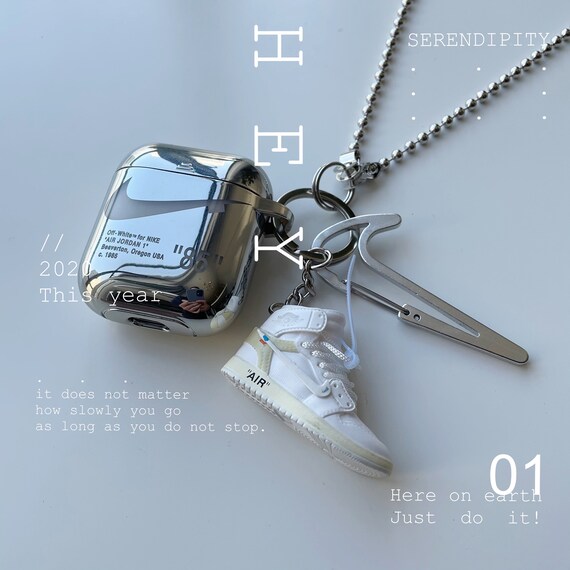 off white jordan 1 airpod case