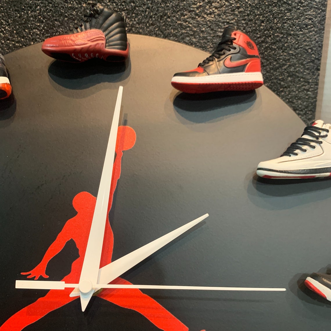 Orologio da parete Jordan orologio in ferro Air Jordan con 12 Etsy