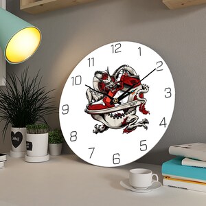 Reloj de pared Jordan reloj de hierro Air Jordan con 12 mini | Etsy España