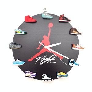Air Jordan Wall ClockJordan room decoration Sneakerhead | Etsy Air Jordan Wall ClockJordan room decoration Sneakerhead | Etsy