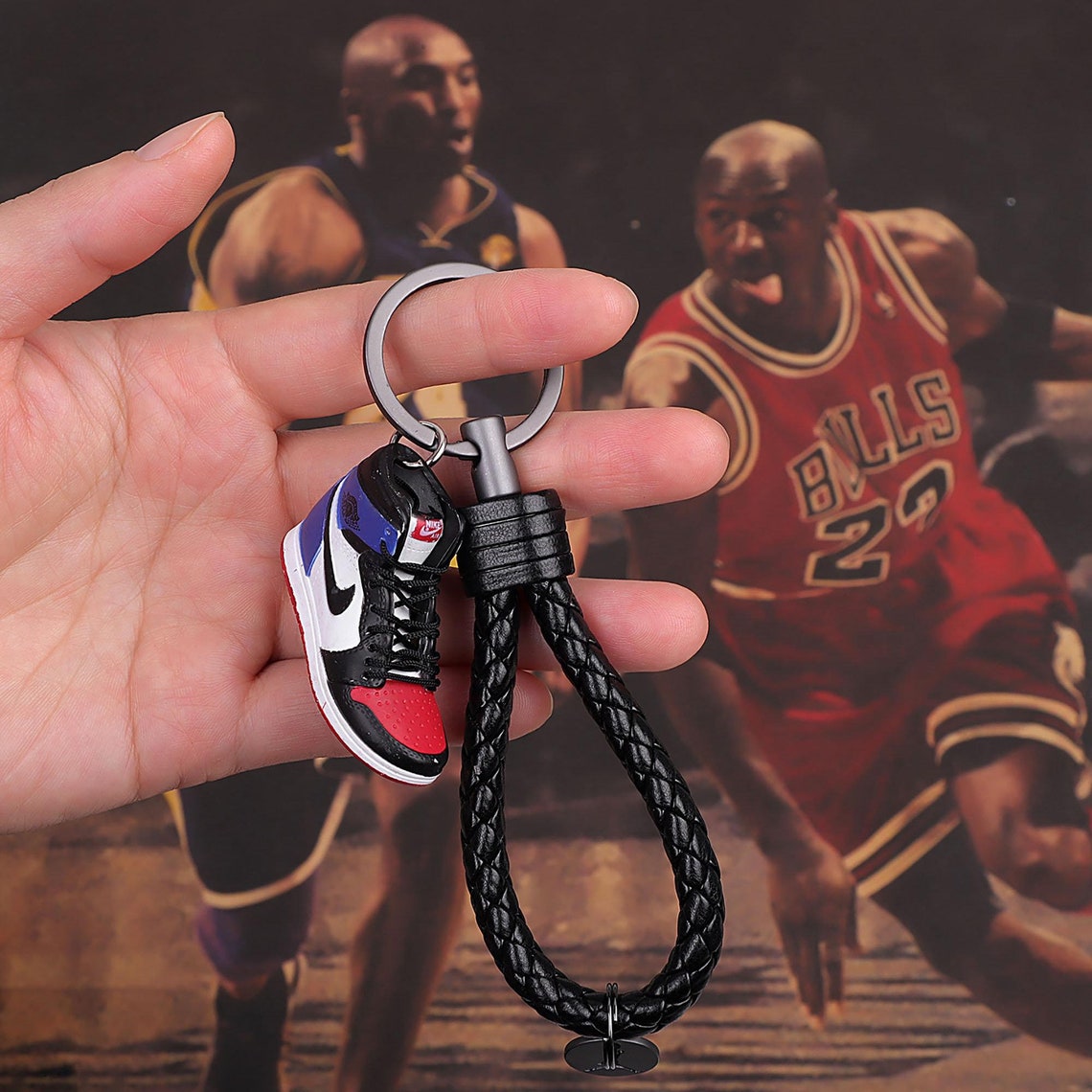 3D Mini Sneaker Keychain Gift Set AJ1 Top 3 Etsy