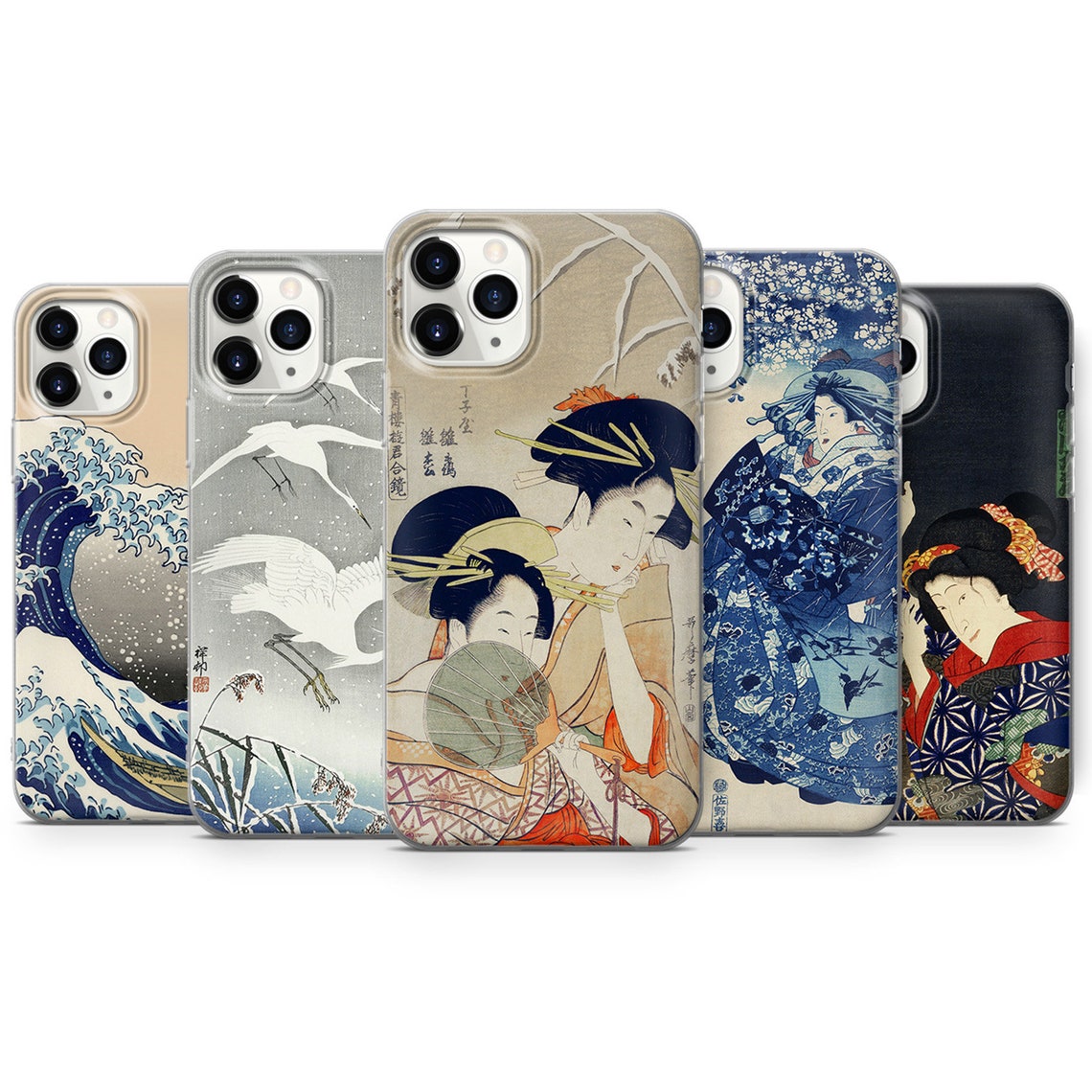 Japanese Art Phone Case for iPhone 14 Pro 13 12 11 XR 8 Etsy 日本