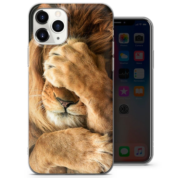 Lion Design Phone Case Cover for iPhone 17 Pro Max, 16 Plus, 15
