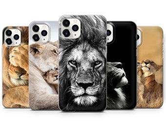 Lion Design Phone Case Cover for iPhone 16 Pro Max, 15 Plus, 14