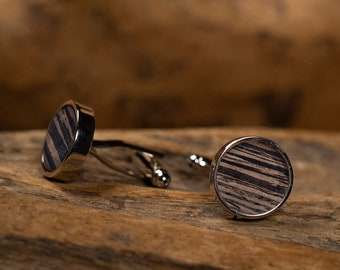 Wood Cufflinks, Custom Cufflinks, Rustic Cufflinks, Square Cufflink, Unusual Cufflinks, Wedding Cufflinks