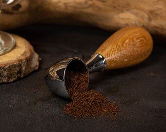Wooden Coffee Scoop, Custom Coffee Scoop, Carved Coffee Scoop, Handmade Coffee Scoop