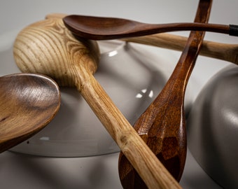 Engraved Wooden Spoon, Custom Spoon, Carved Wood Spoon, Personalized Spoon, Wooden Utensil, Wooden Cooking Utensils