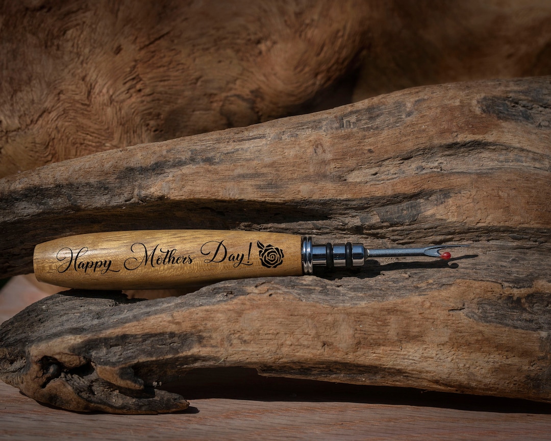 Personalised Wooden Seam Ripper, Engraved Seam Ripper Tool, Handmade