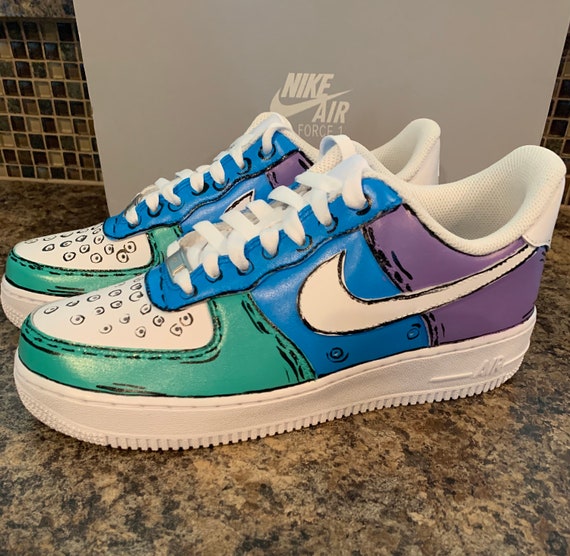 cartoon style air force 1