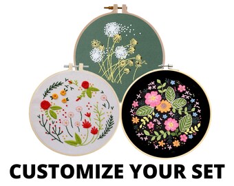 Embroidery Cross Stitch Kit Set For Beginners-Handmade Craft DIY Embroidery E0U1