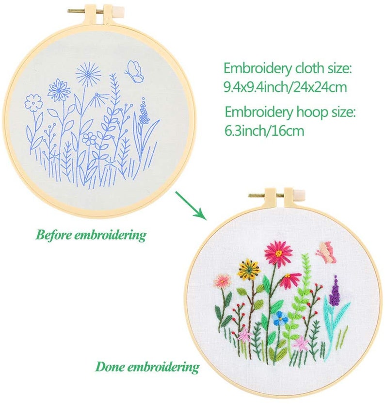 59 More Embroidery Kit Instructions PNG Images