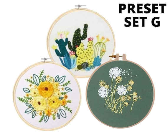 Embroidery Kit for Adults Beginners Starter Cross Stich Kit with