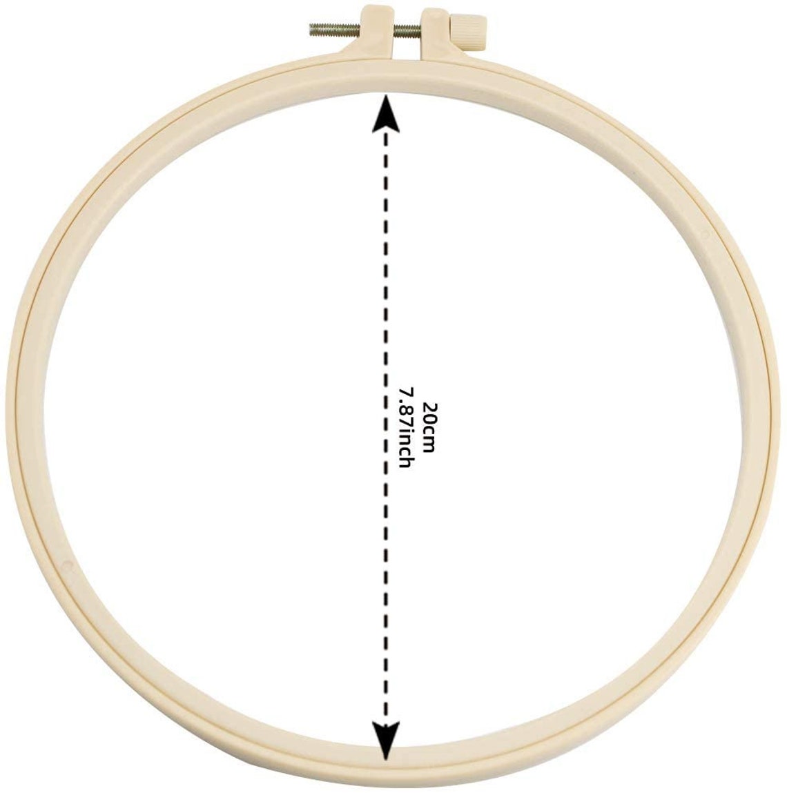 Embroidery Hoop for Beginner 8 Inch Plastic Embroidery Hoop Etsy