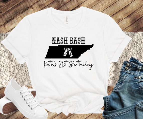 Mujer Agencia de viajes vértice Nash Bash Ropa personalizada de Nashville Cumpleaños Nash - Etsy España